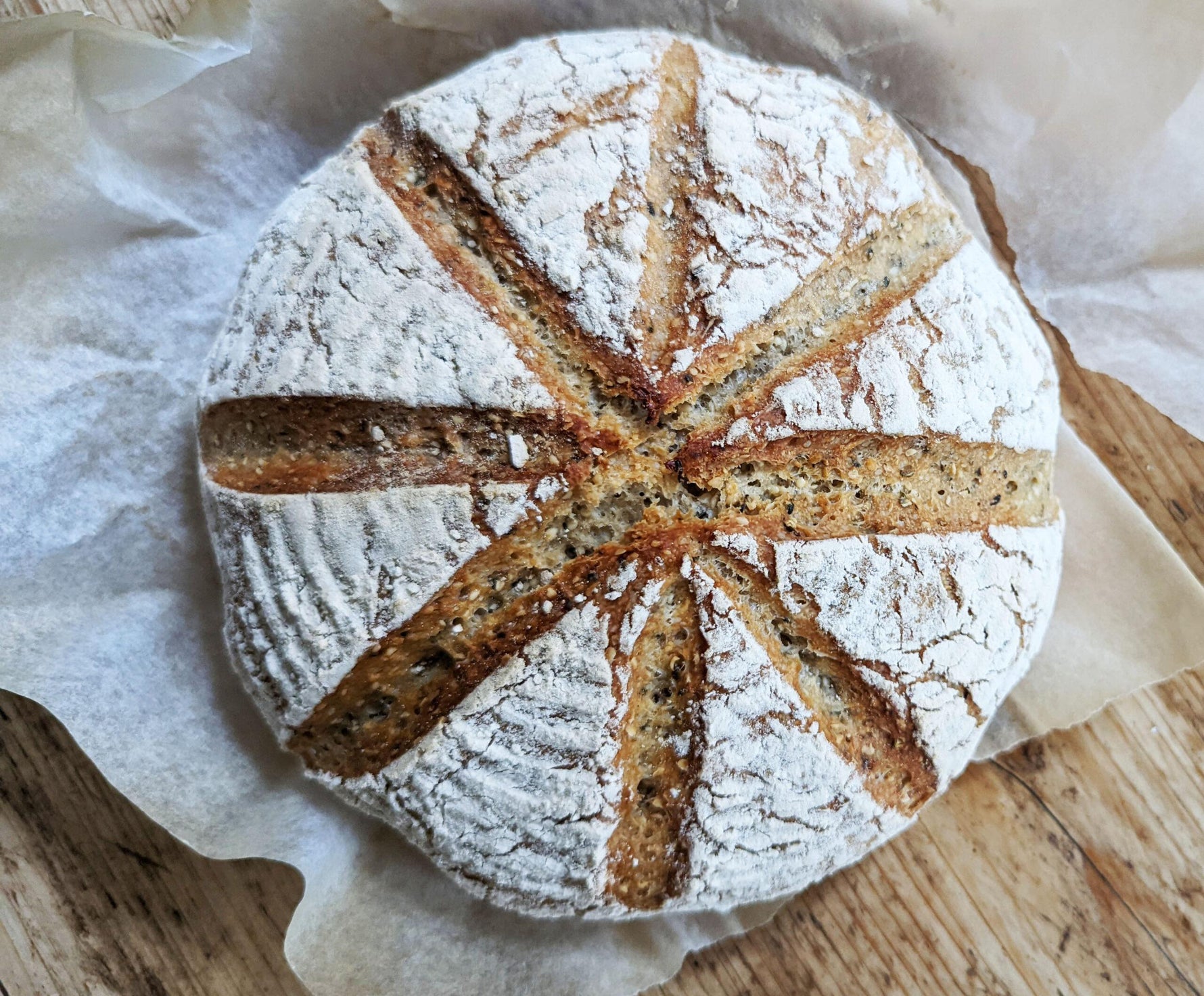 Overnight Hemp Loaf
